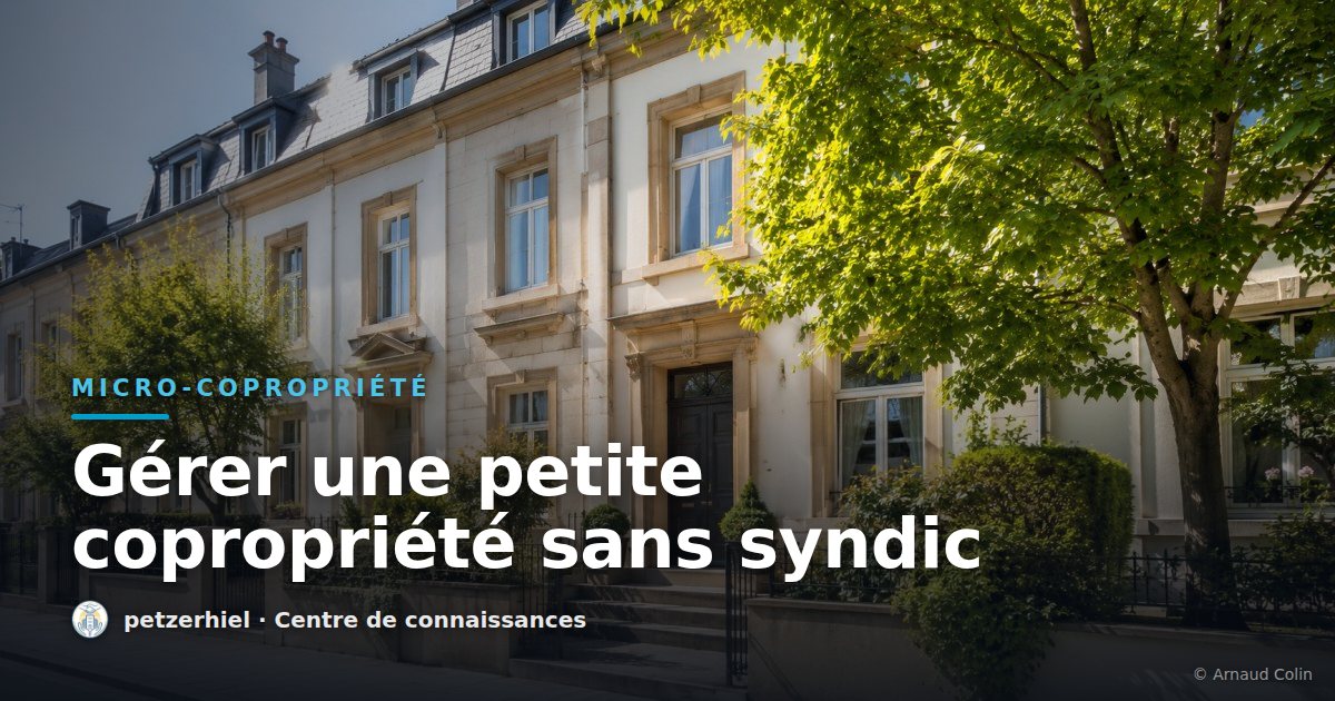 Petite copropriété résidentielle au Luxembourg